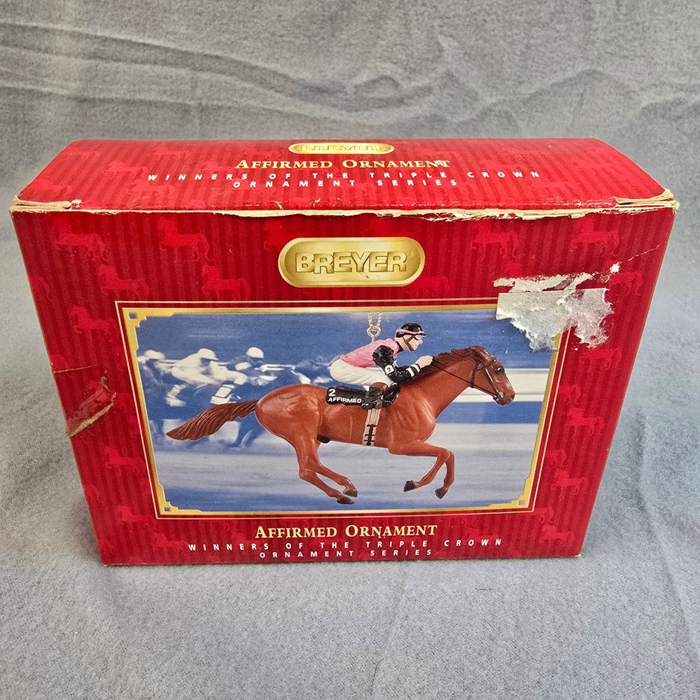 Breyer 2006 Affirmed Ornament Triple Crown Series Horse Racing‎ 700146 Boxed